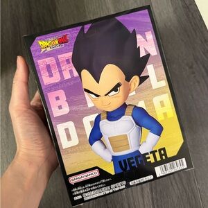 Bandai Namco Dragon Ball Z Vegeta Action Figure - Blue and White